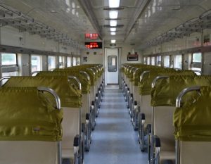 Interior kereta api Joglokerto