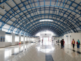 Kereta di Stasiun Palmerah Kereta di Stasiun Palmerah